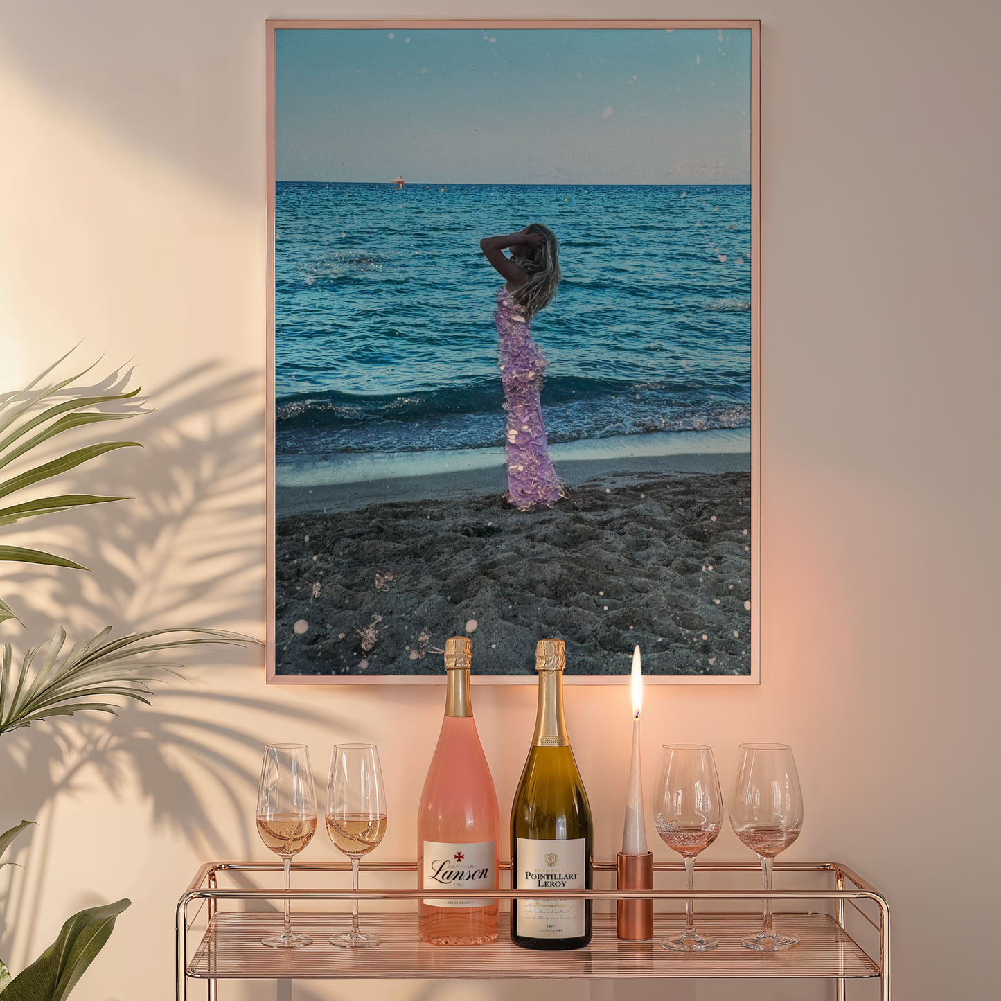 Personalisierte Glitter Prints